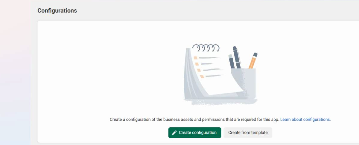 Facebook Login for Business configurations